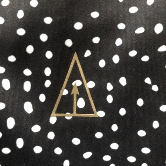Slinkii Limited Edition 'Palmetto' High Rise Active Leggings Black White L - Picture 10 of 12